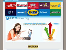 Tablet Screenshot of adsmarketingllc.com